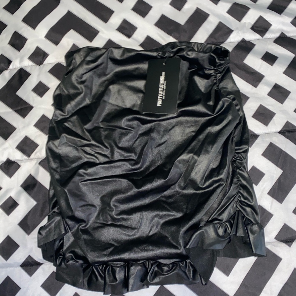 Leather skirt